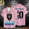 Inter Miami Leo Messi Pink Hypebeast Fashion Hawaiian Shirt and Shorts