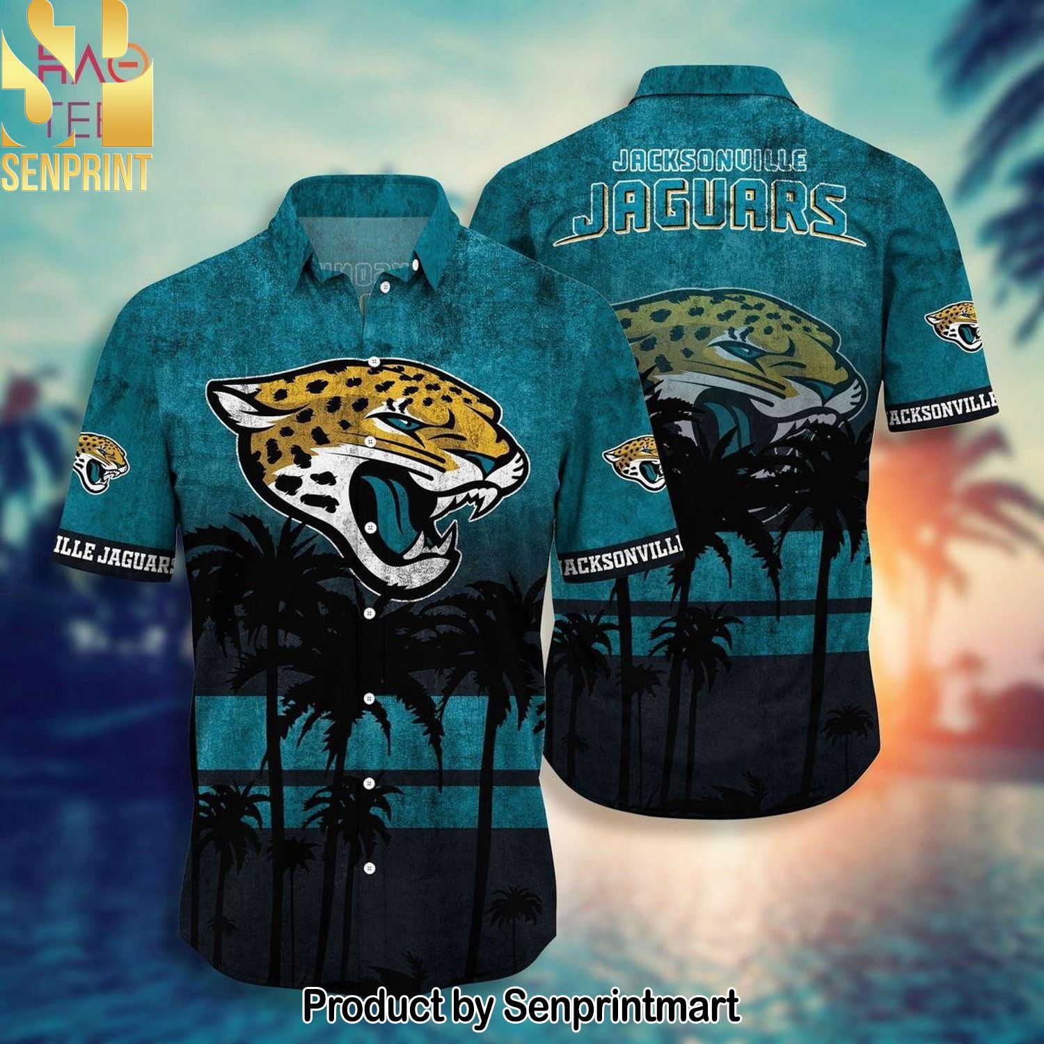 Jacksonville Jaguars NFL For Fans All Over Printed Hawaiian Shirt and Shorts