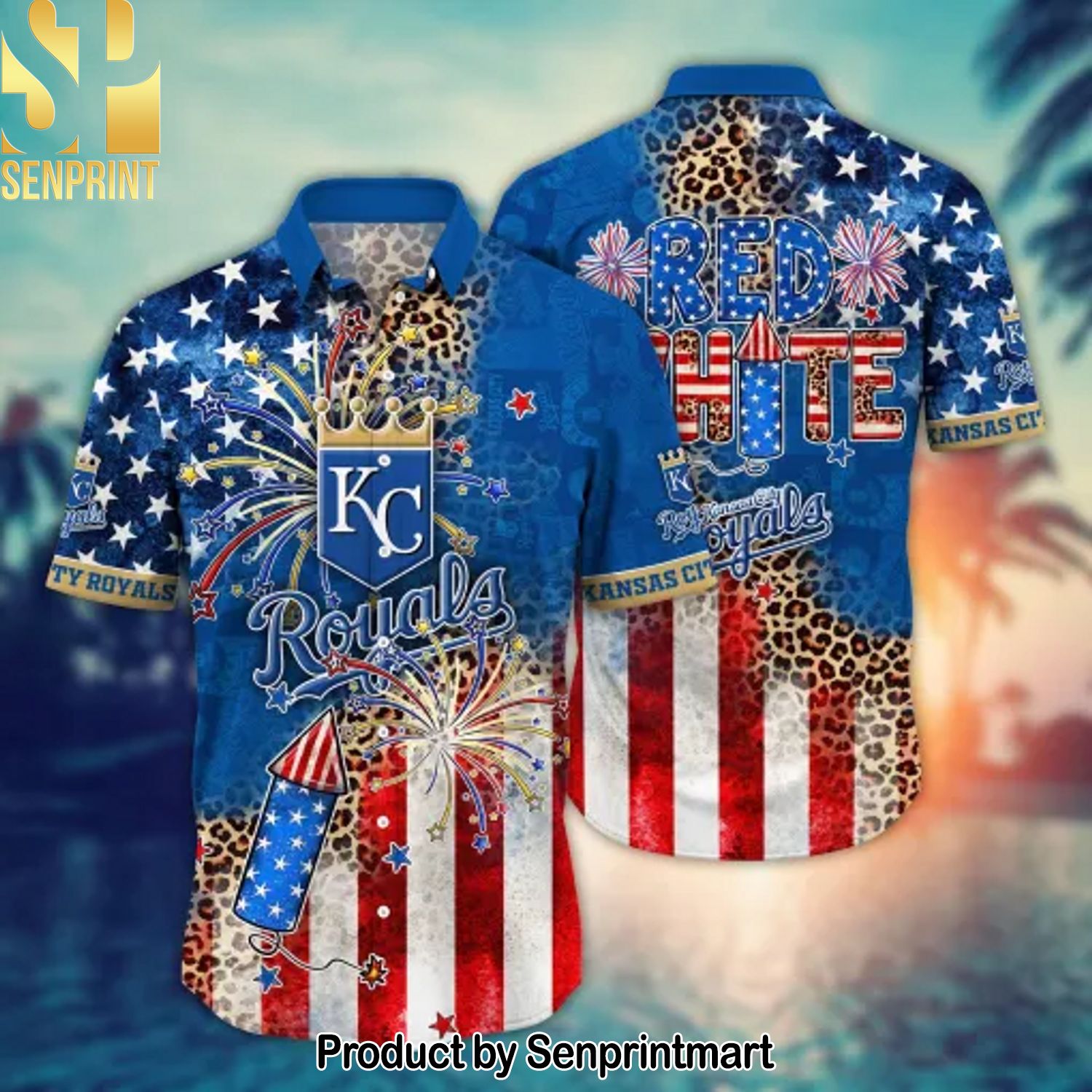 Kansas City Royals MLB 3D Hawaiian Shirt and Shorts