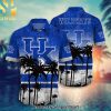 Kent State Golden Flashes NCAA Hibiscus Tropical Flower Unisex All Over Print Hawaiian Shirt and Shorts