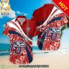 Little Rock Trojans NCAA Hibiscus Tropical Flower For Fan 3D Hawaiian Shirt and Shorts