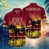 Minnesota State Mavericks NCAA Hibiscus Tropical Flower Unique Full Print Hawaiian Shirt and Shorts