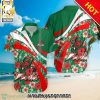 Mississippi State Bulldogs NCAA Hibiscus Tropical Flower Casual All Over Printed Hawaiian Shirt and Shorts