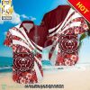 Mississippi Valley State Delta Devils NCAA Hibiscus Tropical Flower Casual Full Print Hawaiian Shirt and Shorts