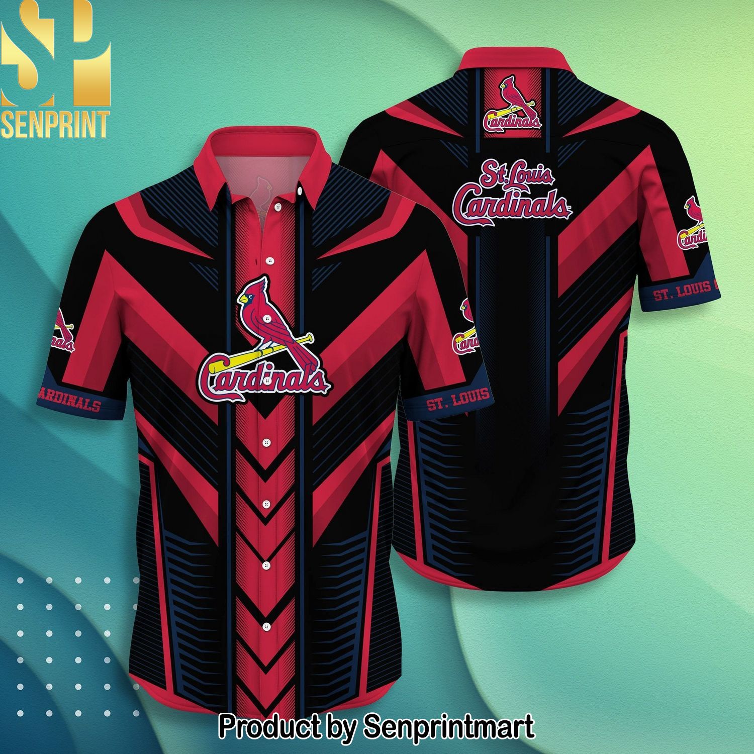 MLB St. Louis Cardinals Best Outfit 3D Hawaiian Shirt and Shorts