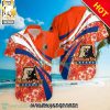Morehead State Eagles NCAA Hibiscus Tropical Flower Full Printed Unisex Hawaiian Shirt and Shorts