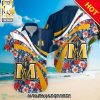 Mount St. Mary’s Mountaineers NCAA Hibiscus Tropical Flower All Over Printed Unisex Hawaiian Shirt and Shorts
