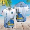 NBA Indiana Pacers Classic Full Printed Hawaiian Shirt and Shorts