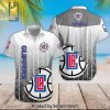 NBA Indiana Pacers Classic Full Printed Hawaiian Shirt and Shorts