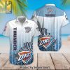 NBA New York Knicks Classic Full Print Hawaiian Shirt and Shorts
