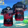 New England Patriots NFL Unique Full Printing Hawaiian Shirt and Shorts
