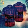 New York Giants NFL Casual Hawaiian Shirt and Shorts