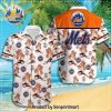 New York Mets MLB Flower Unique Hawaiian Shirt and Shorts
