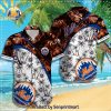 New York Mets MLB Sport Fans Flower Unique Hawaiian Shirt and Shorts