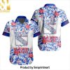 NHL New York Rangers Native Pattern 3D Hawaiian Shirt and Shorts