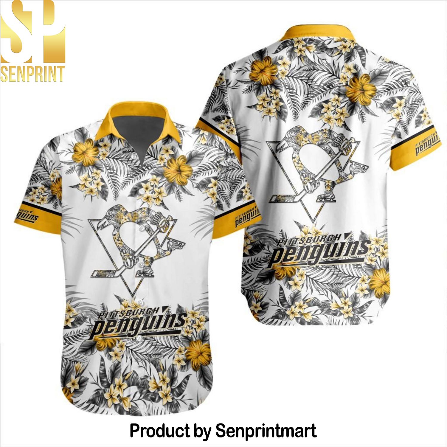 NHL Pittsburgh Penguins Unisex Hawaiian Shirt and Shorts