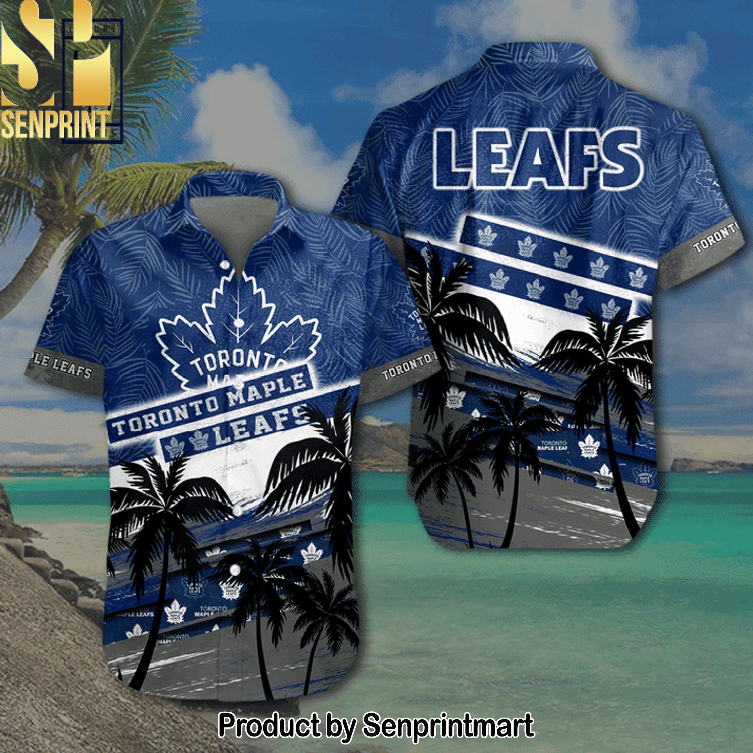 NHL Toronto Maple Leafs Unisex Hawaiian Shirt and Shorts