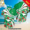 North Dakota State Bison NCAA Hibiscus Tropical Flower Unique All Over Printed Hawaiian Shirt and Shorts