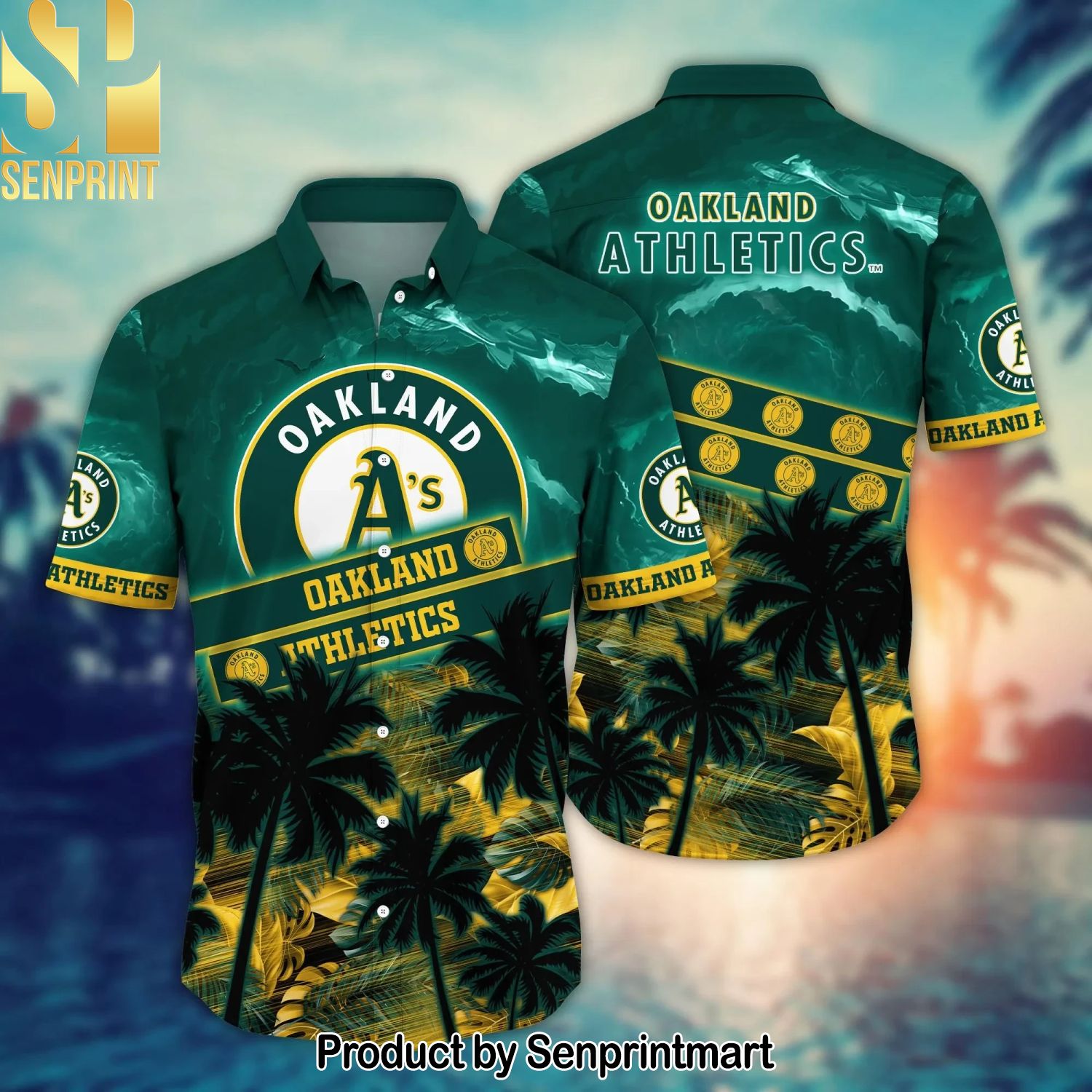 Oakland Athletics MLB Flower For Fan All Over Print Hawaiian Shirt and Shorts