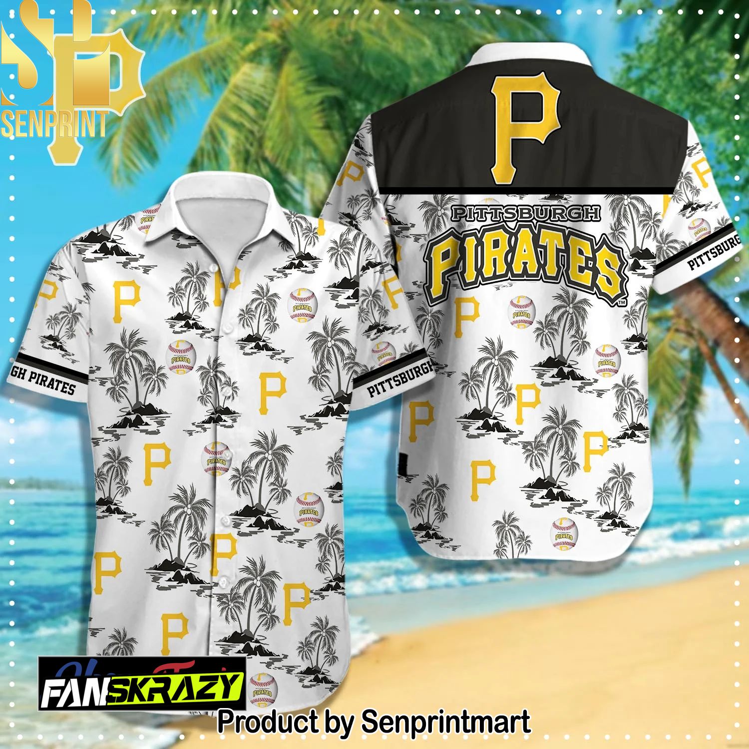 Pittsburgh Pirates MLB Amazing Outfit Hawaiian Shirt and Shorts
