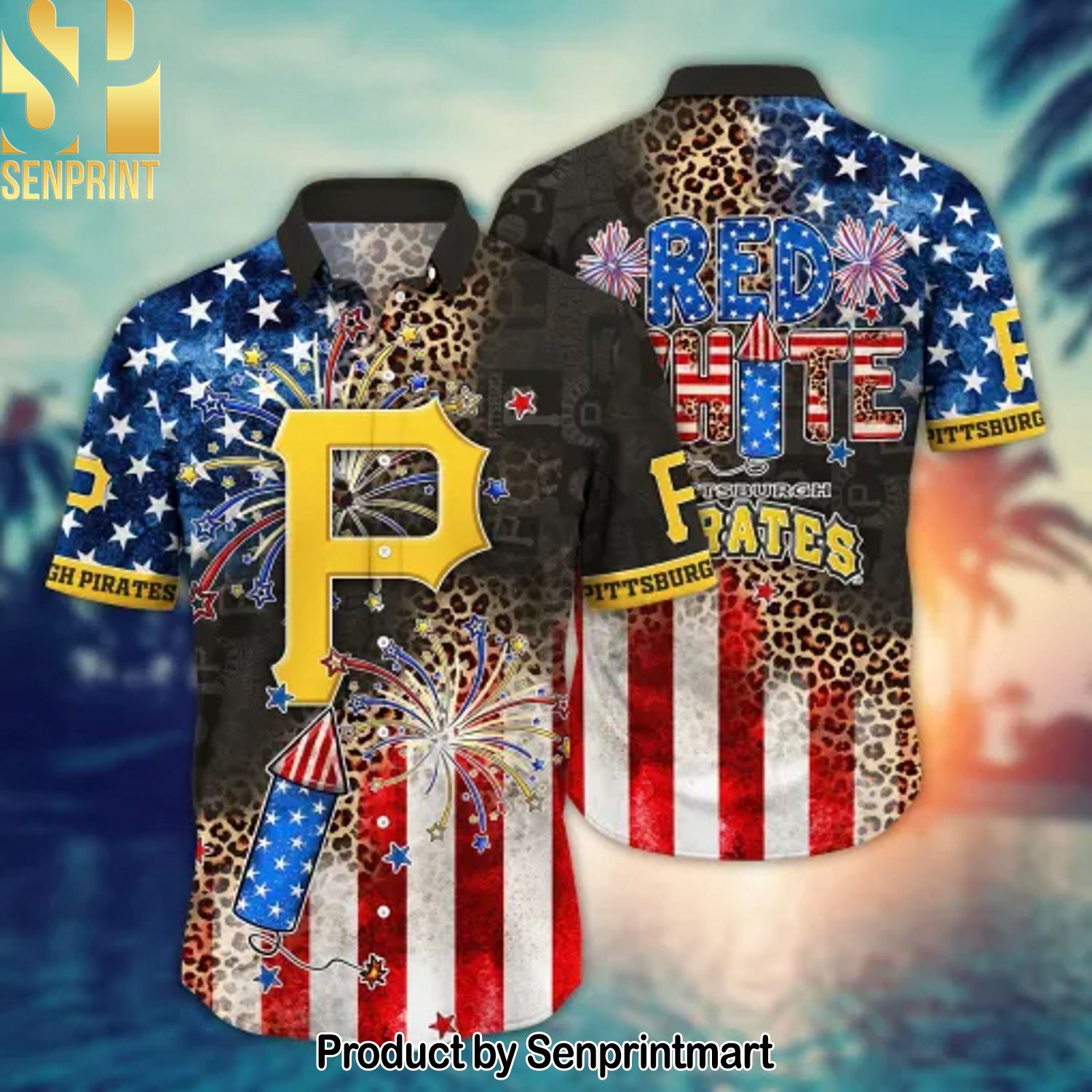Pittsburgh Pirates MLB Hot Fashion 3D Hawaiian Shirt and Shorts