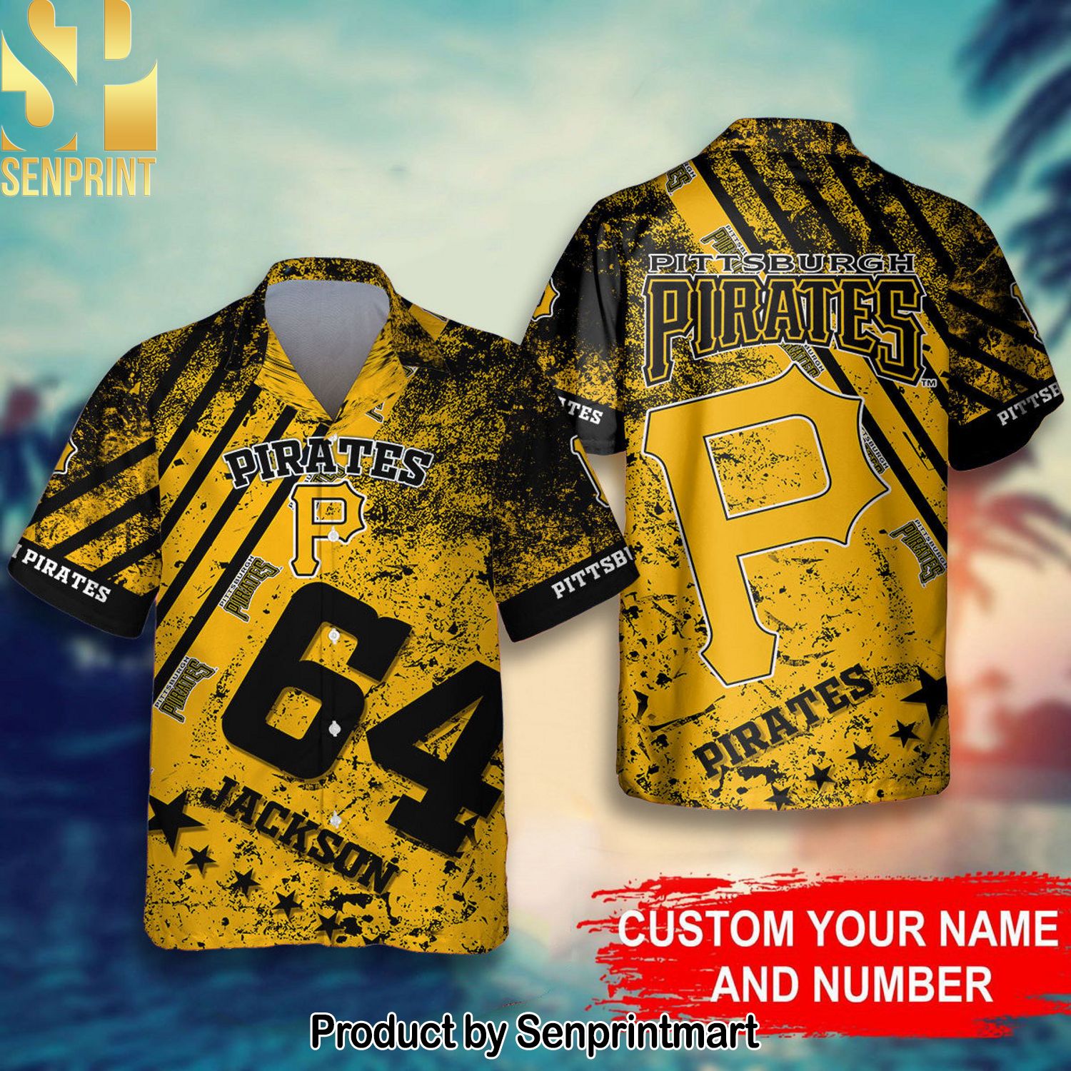 Pittsburgh Pirates MLB New Style Hawaiian Shirt and Shorts