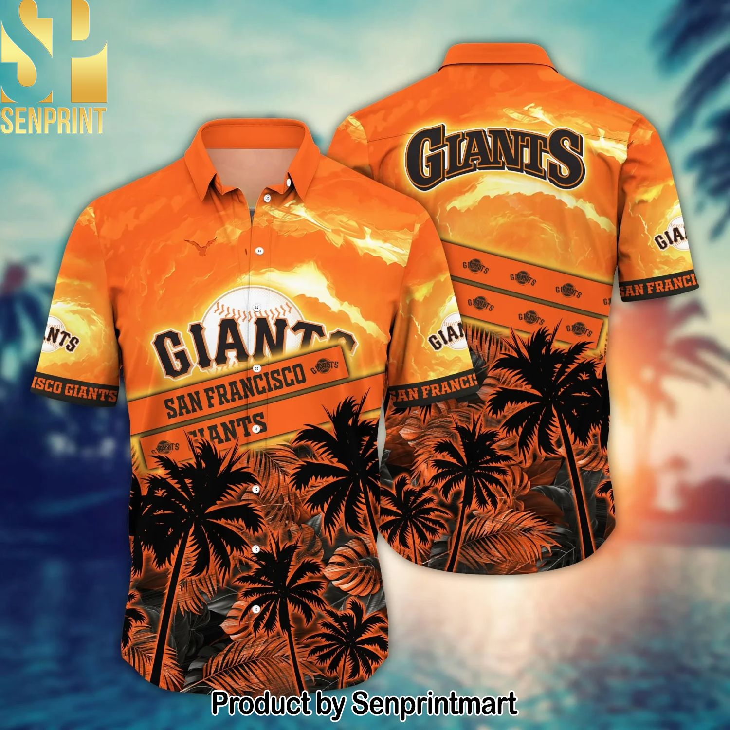 San Francisco Giants MLB Flower For Fan 3D Hawaiian Shirt and Shorts