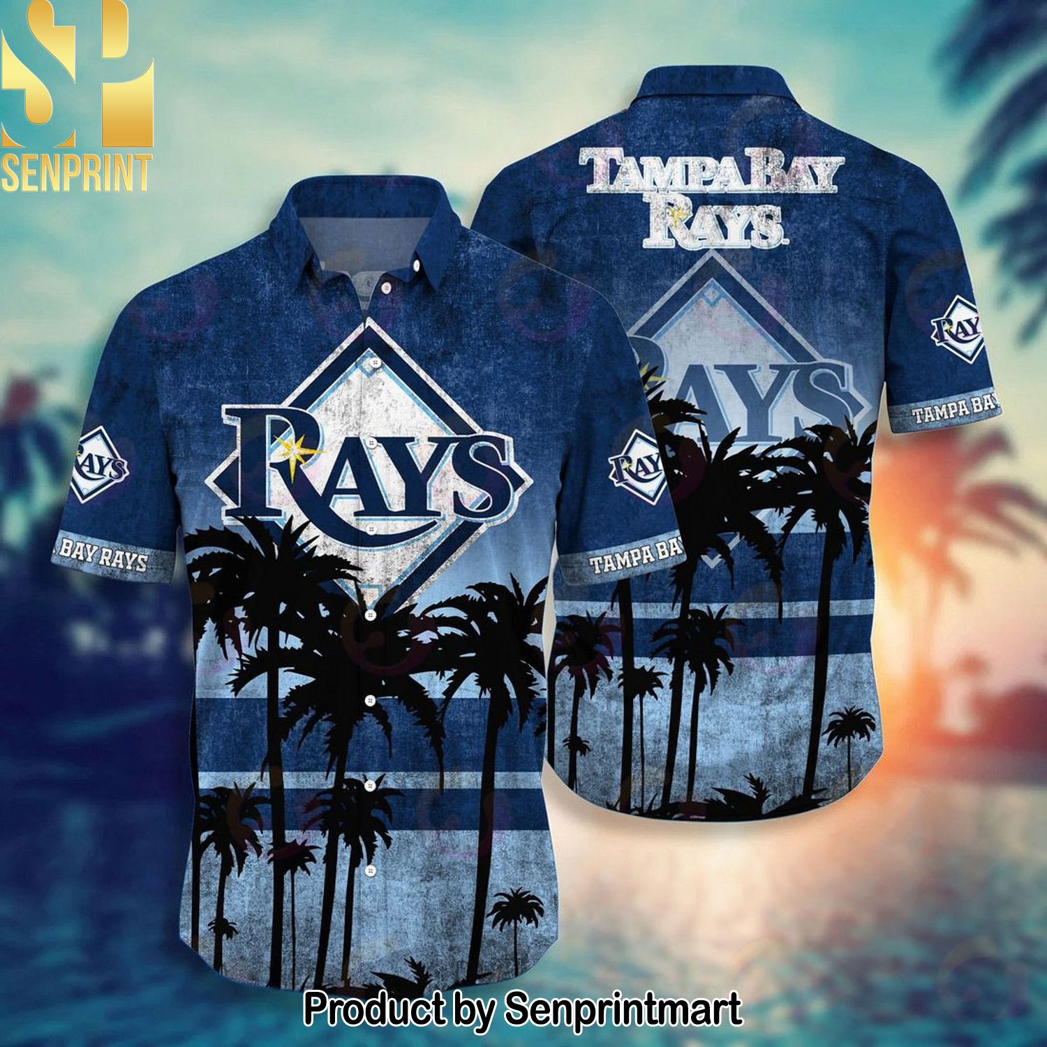 Tampa Bay Rays MLB Best Combo 3D Hawaiian Shirt and Shorts