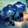 Tampa Bay Rays MLB Flower Casual All Over Print Hawaiian Shirt and Shorts