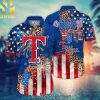 Texas Rangers MLB Awesome Outfit Hawaiian Shirt and Shorts