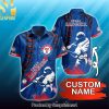 Texas Rangers MLB Best Combo 3D Hawaiian Shirt and Shorts