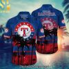 Texas Rangers MLB Pattern All Over Print Hawaiian Shirt and Shorts