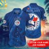 Toronto Blue Jays MLB Pattern All Over Print Hawaiian Shirt and Shorts