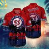 Washington Nationals MLB Casual Full Printing Hawaiian Shirt and Shorts