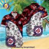 Washington Nationals MLB Amazing Outfit Hawaiian Shirt and Shorts