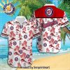 Washington Nationals MLB Pattern Full Printed Hawaiian Shirt and Shorts