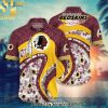 Washington State Cougars NCAA Flower Best Outfit 3D Hawaiian Shirt and Shorts