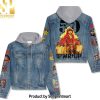 Washington Commanders Hooded Denim Jacket