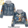 Avatar The Last Airbender Streetwear Inspired Hoodie Denim Jacket