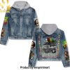 Bob Marley Comfortable Hoodie Denim Jacket