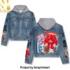 Bon Jovi Rock Band Trendy Hoodie Denim Jacket