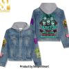 Burna Boy Practical Hoodie Denim Jacket