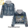 Descendents Rock Band Distressed Hoodie Denim Jacket