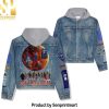 Doctor Who Warm and Cozy Hoodie Denim Jacket