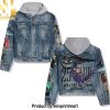 Final Fantasy Custom Design Hoodie Denim Jacket