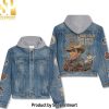 George Strait Perfect for Travel Hoodie Denim Jacket