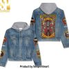 Guns N’ Roses Rock Band Soft and Breathable Hoodie Denim Jacket