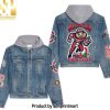 NCAA Ohio State Buckeyes Two-Tone Hoodie Denim Jacket