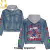 Philadelphia Phillies Patchwork Hoodie Denim Jacket