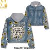 ZZ Top Rock Band Easy to Care For Hoodie Denim Jacket